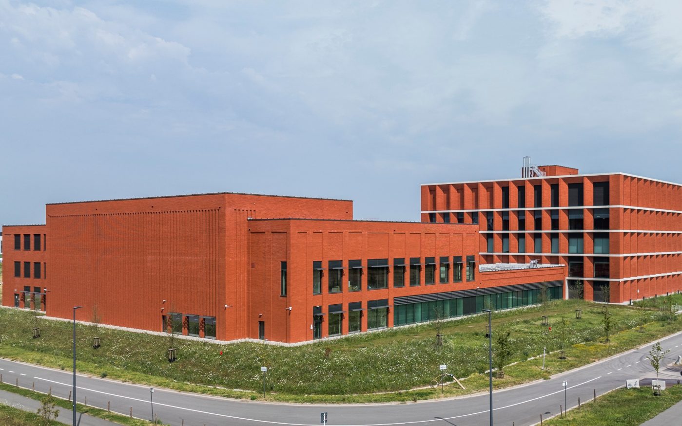 Reference photo new construction office in Zwijnaarde