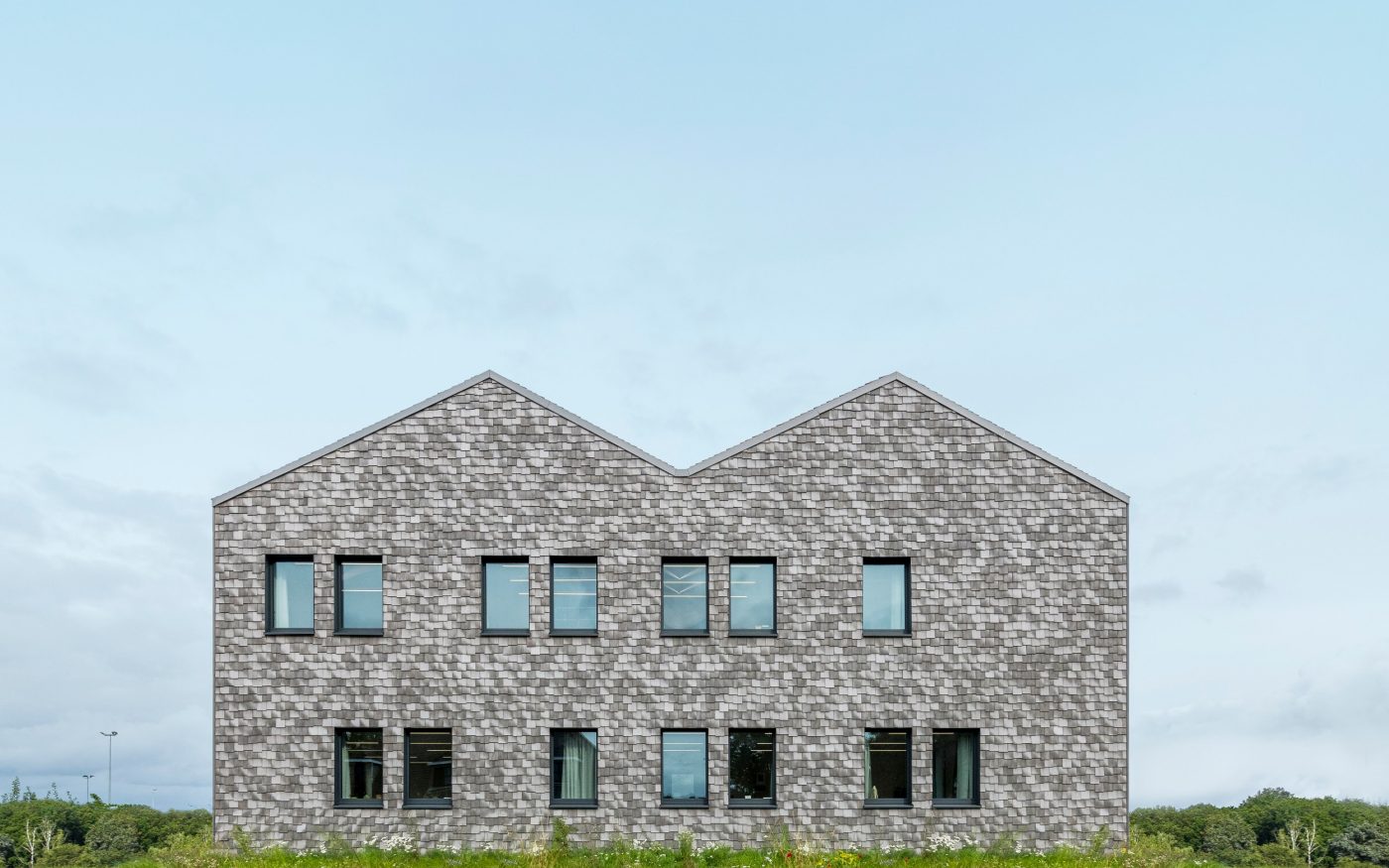 Reference photo new construction police station in Lubbeek 