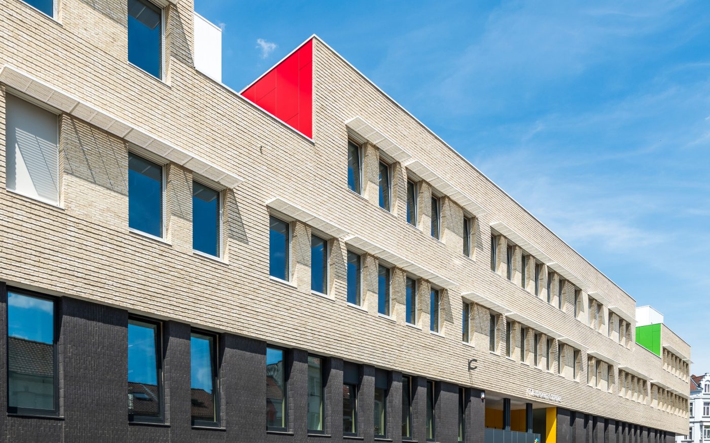 Reference photo new construction education in Koekelberg