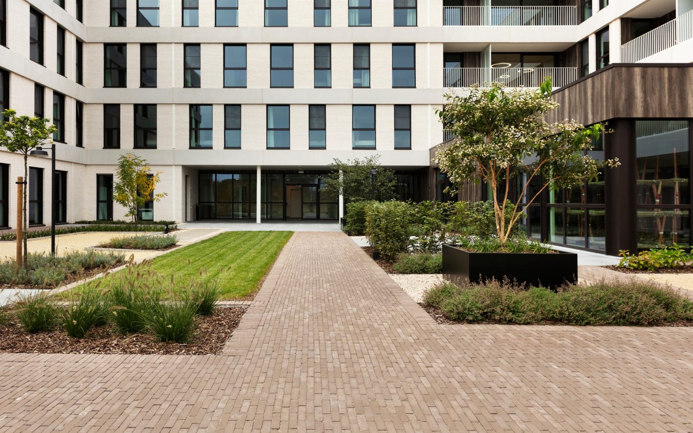 Reference photo Infrastructure landscaping in Alken