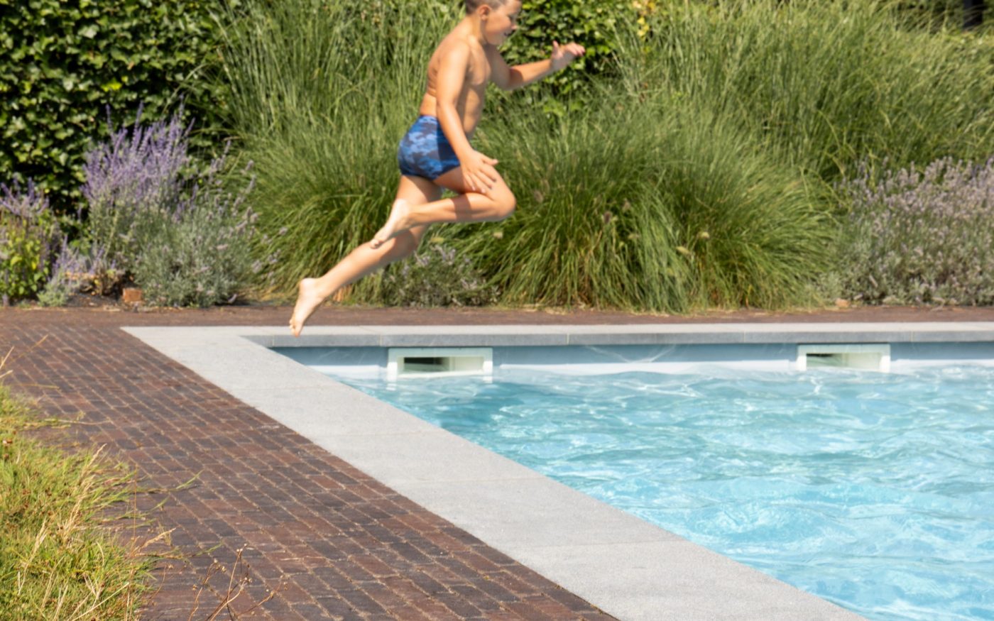 Reference photo private landscaping in Eghezee