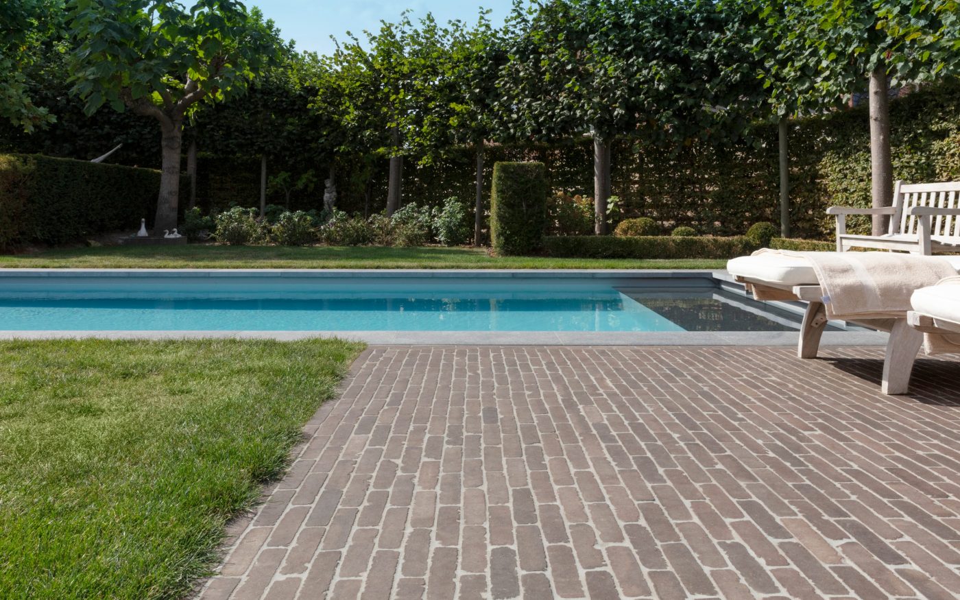 Reference photo private landscaping in Harelbeke