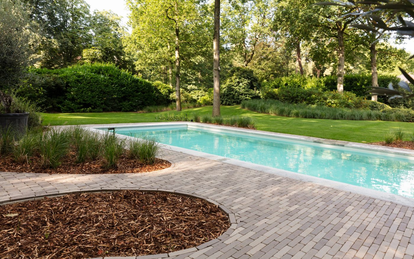 Reference photo private landscaping in Kapellen