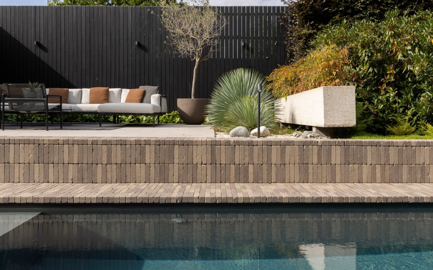 Reference photo private landscaping in Oudegem