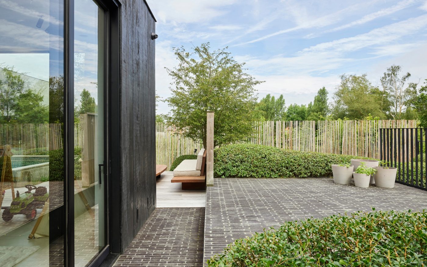 Reference photo private landscaping in Ruislede