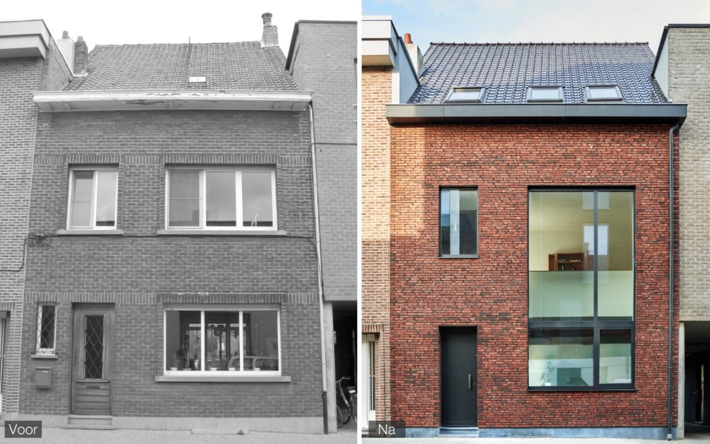 Visit minister Tommelein 2016 - Pre and after renovation Mechelen