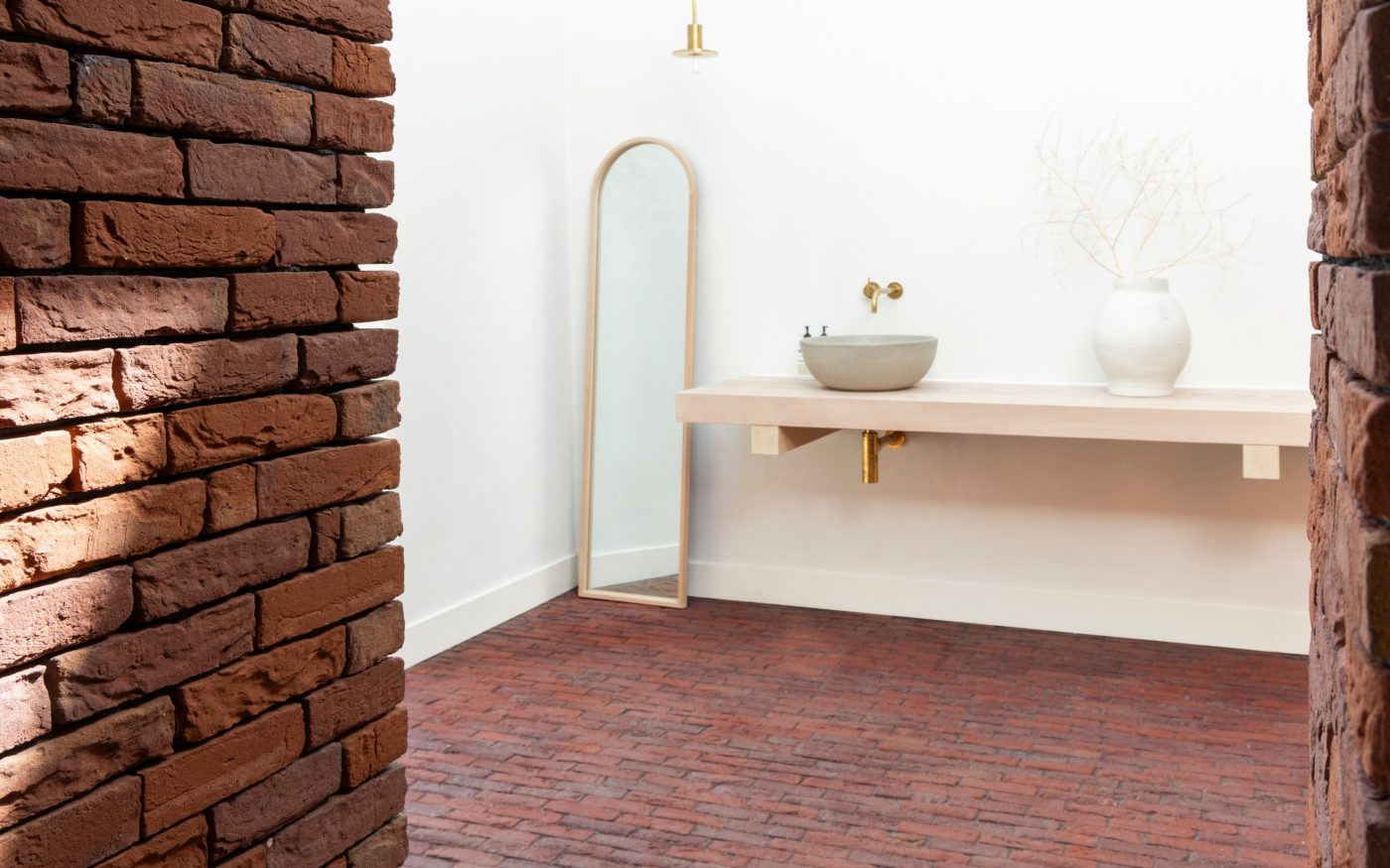 Reference photo interior pavers in Hoogstraten