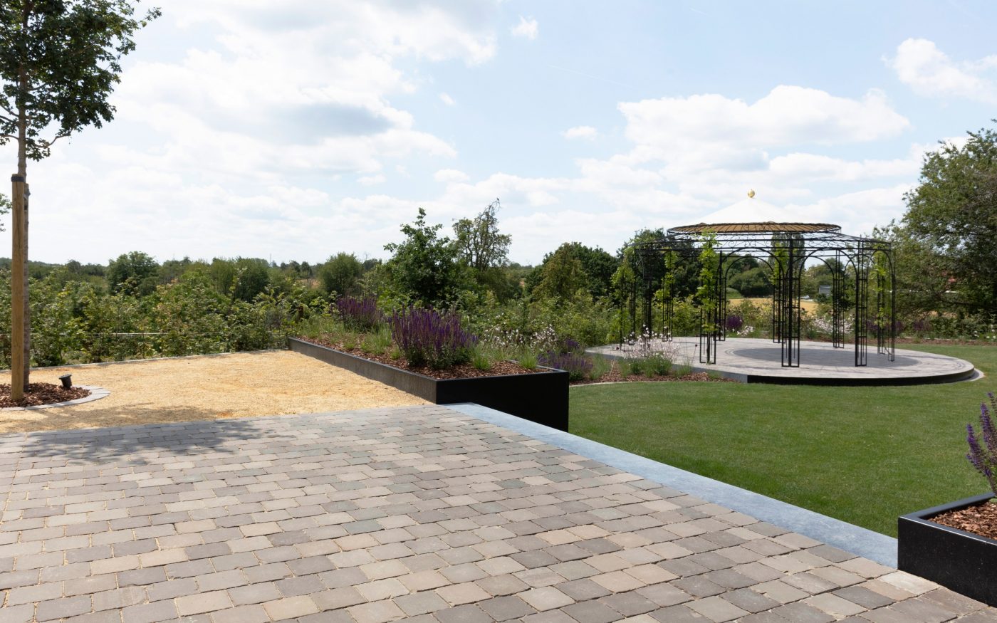 Reference photo private landscaping in Borgloon 