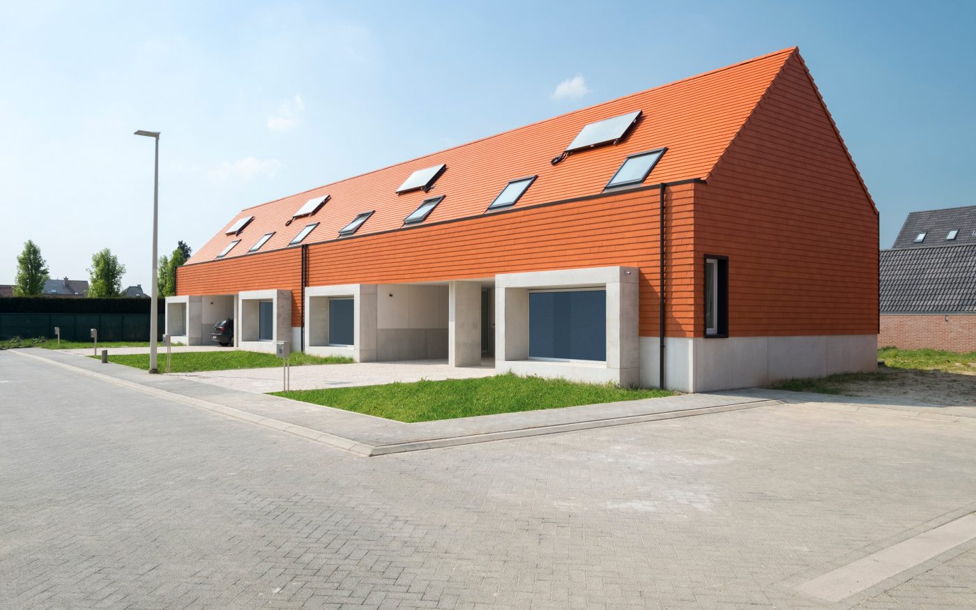 Reference photo new construction single family in Haasdonk