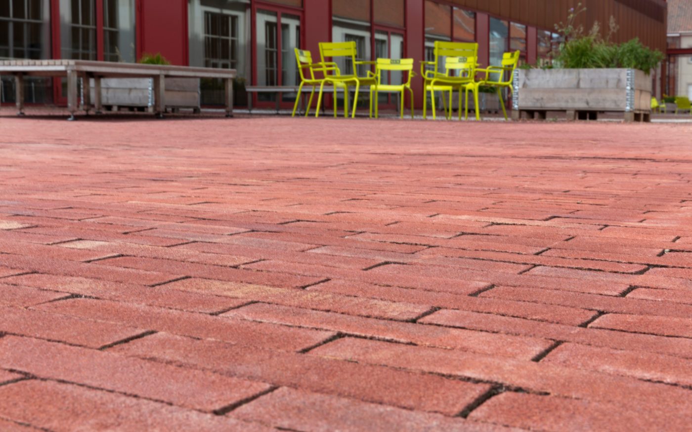 Reference photo infrastructure landscaping in Deinze