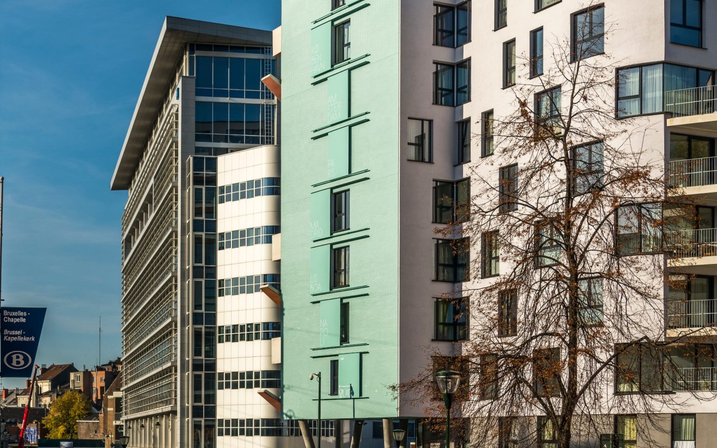 Reference photo renovation apartment in Brussel