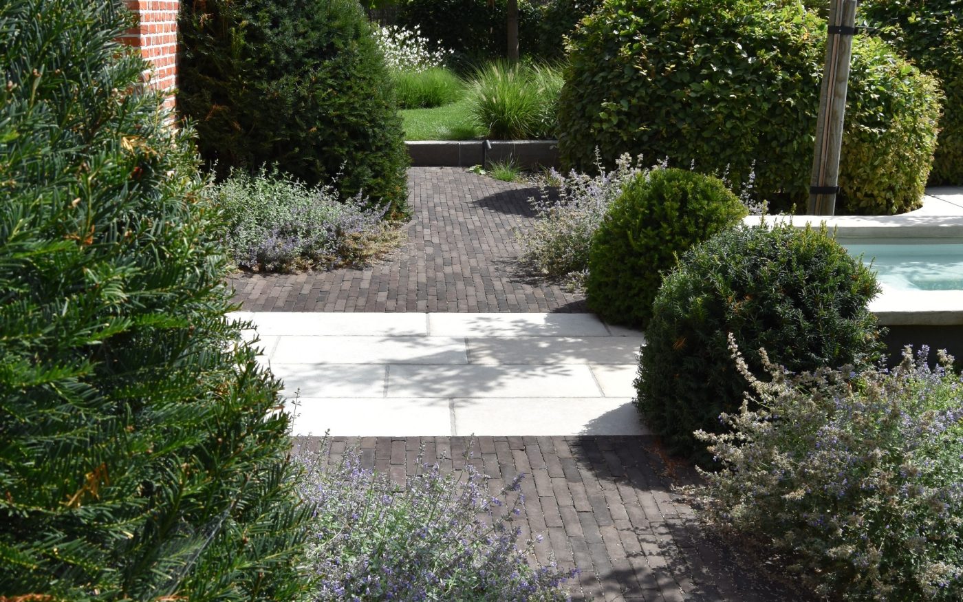 Reference photo private landscaping in Geel