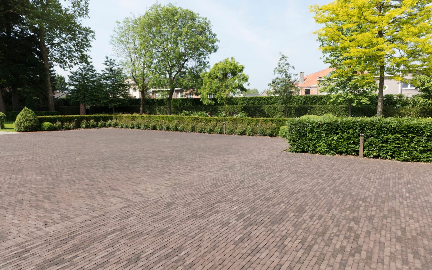 Reference photo private landscaping in Sint-Niklaas