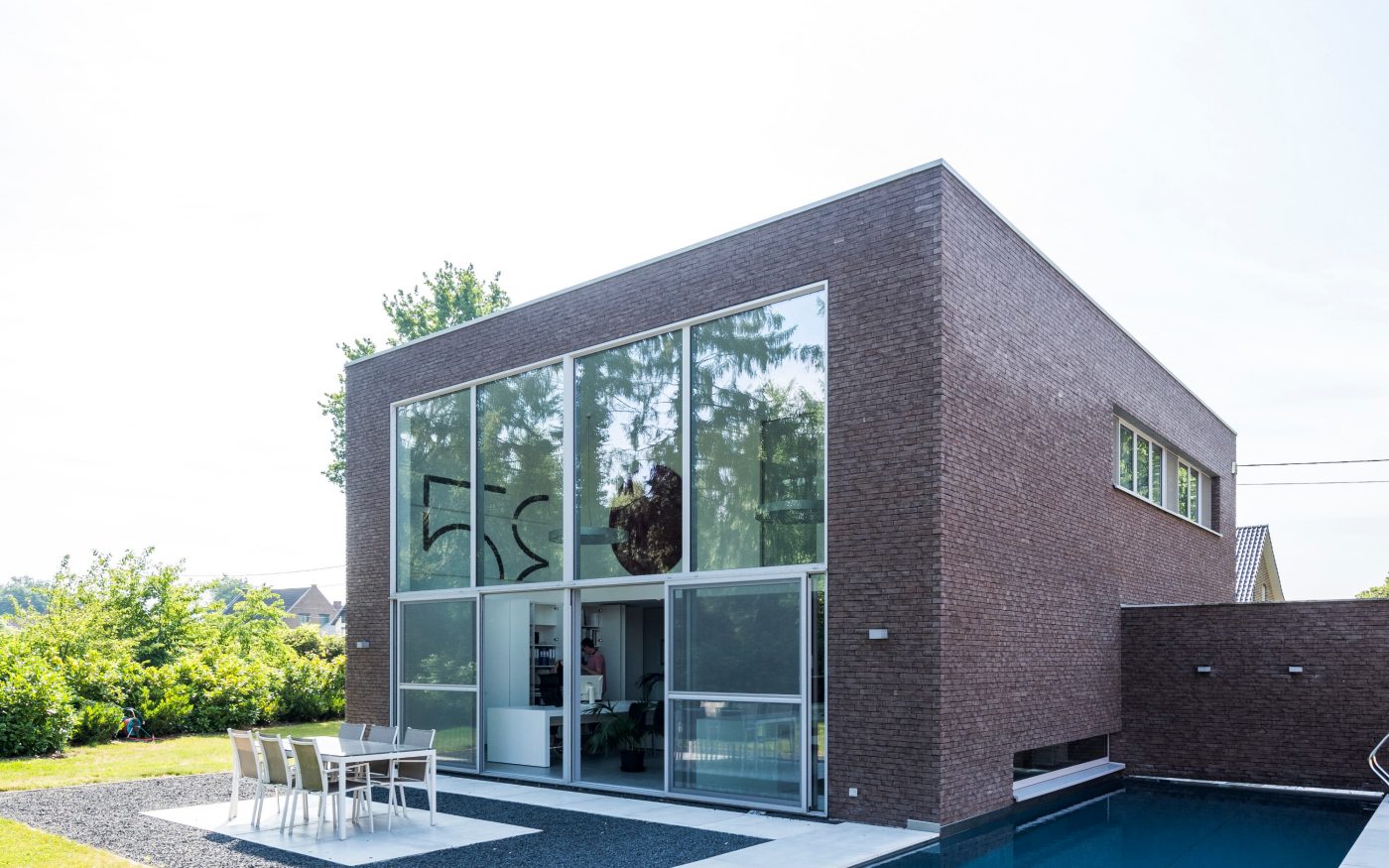 Reference photo new construction office and single family in Zonhoven