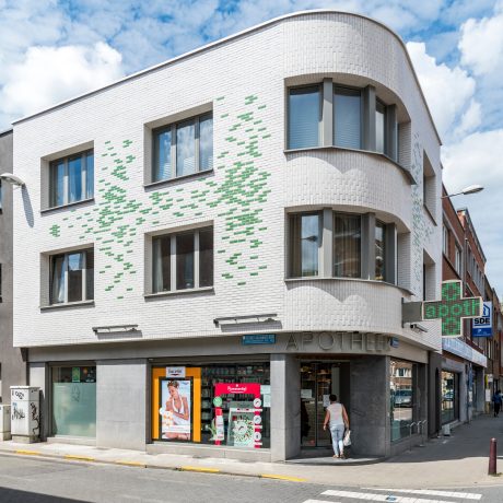 Reference photo renovation apartment and pharmacy in Heverlee