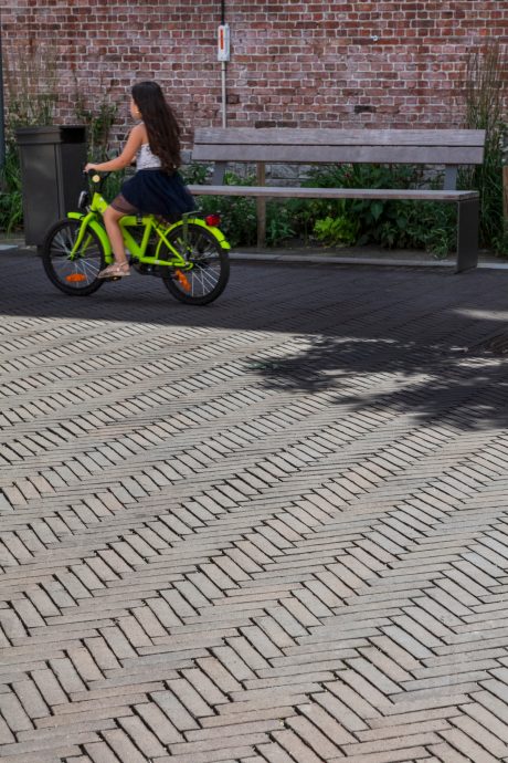 Reference photo infrastructure landscaping in Sint-Niklaas