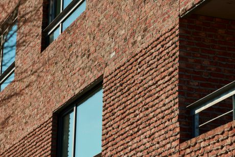Reference photo new circular construction apartment and houses in Tuighuisstraat Tuinwijk in Kortrijk 