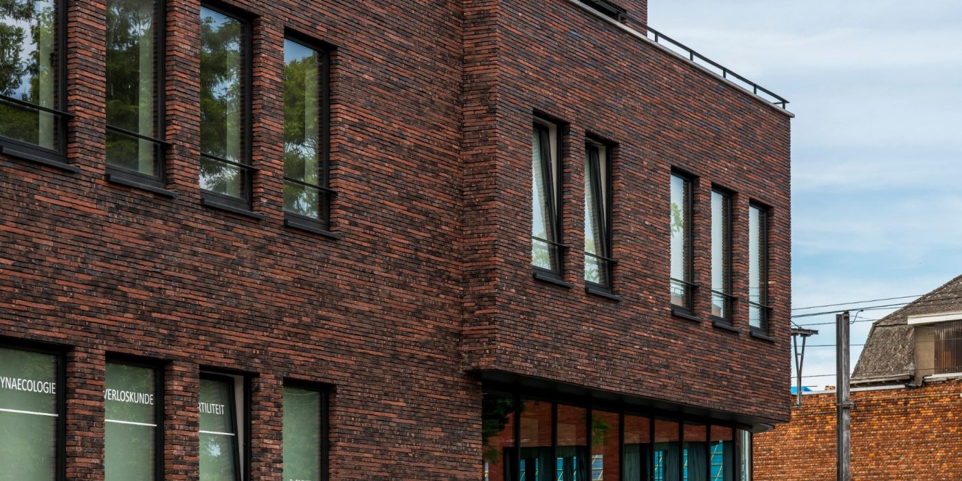 Reference photo new construction healthcare and apartment in Zele