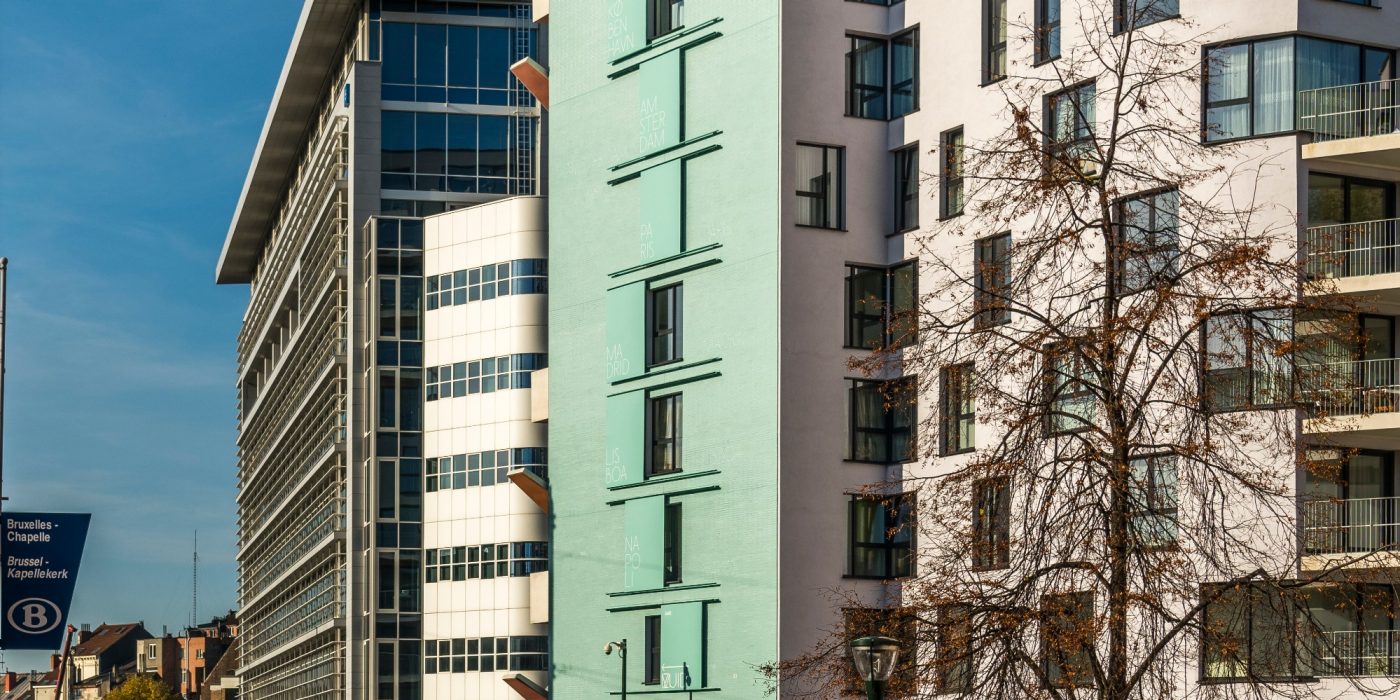 Reference photo renovation apartment in Brussel