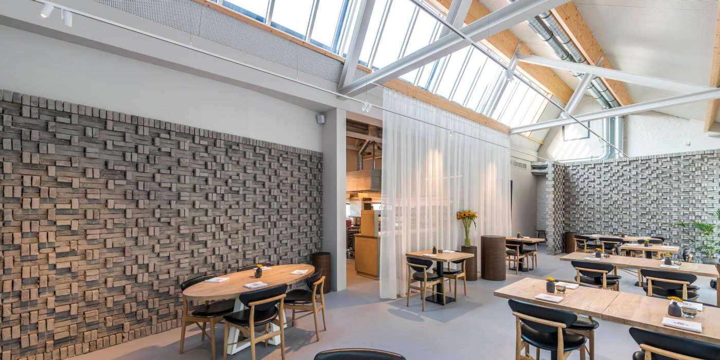 Reference photo renovation interior restaurant in Nieuwpoort