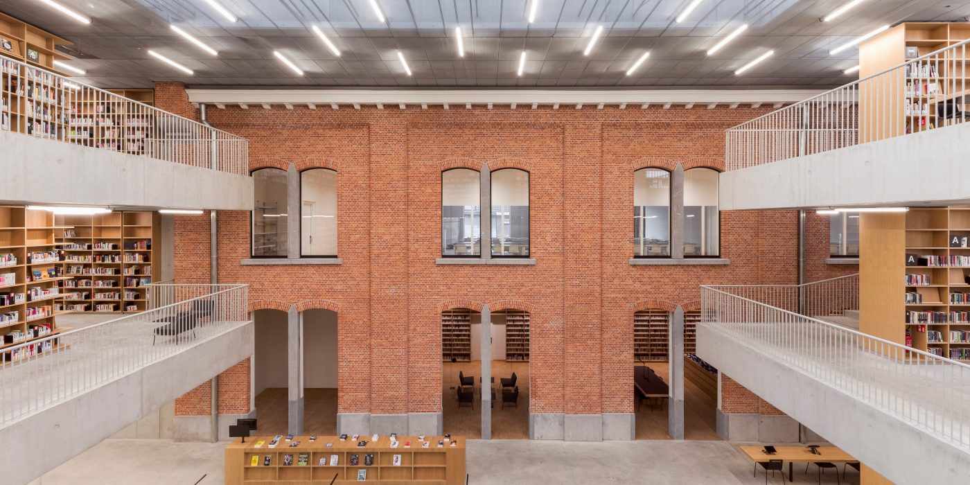 Reference photo new construction utility in Aalst