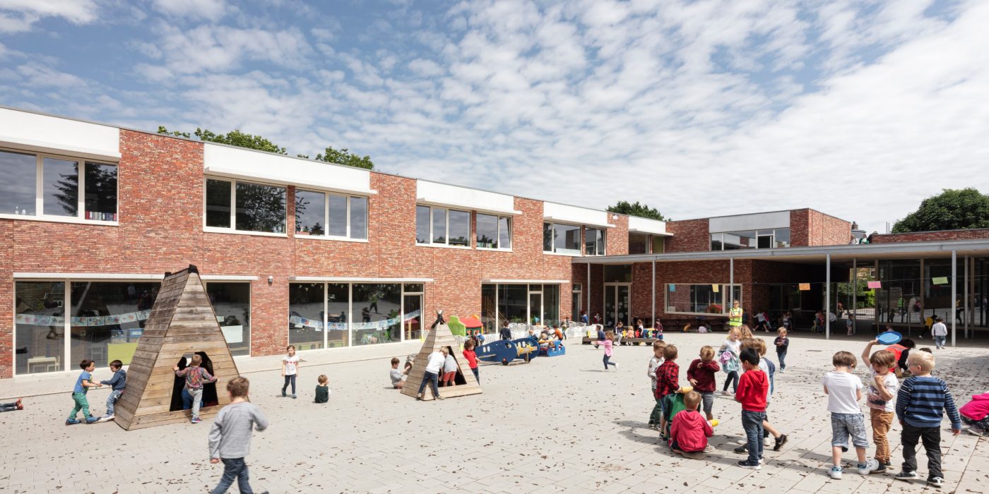 Reference photo new construction education in Hoeilaart