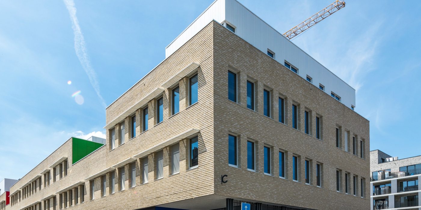 Reference photo new construction education in Koekelberg