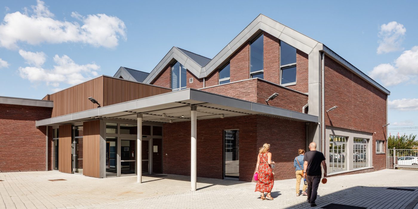 Nieuwbouw school in Enghien