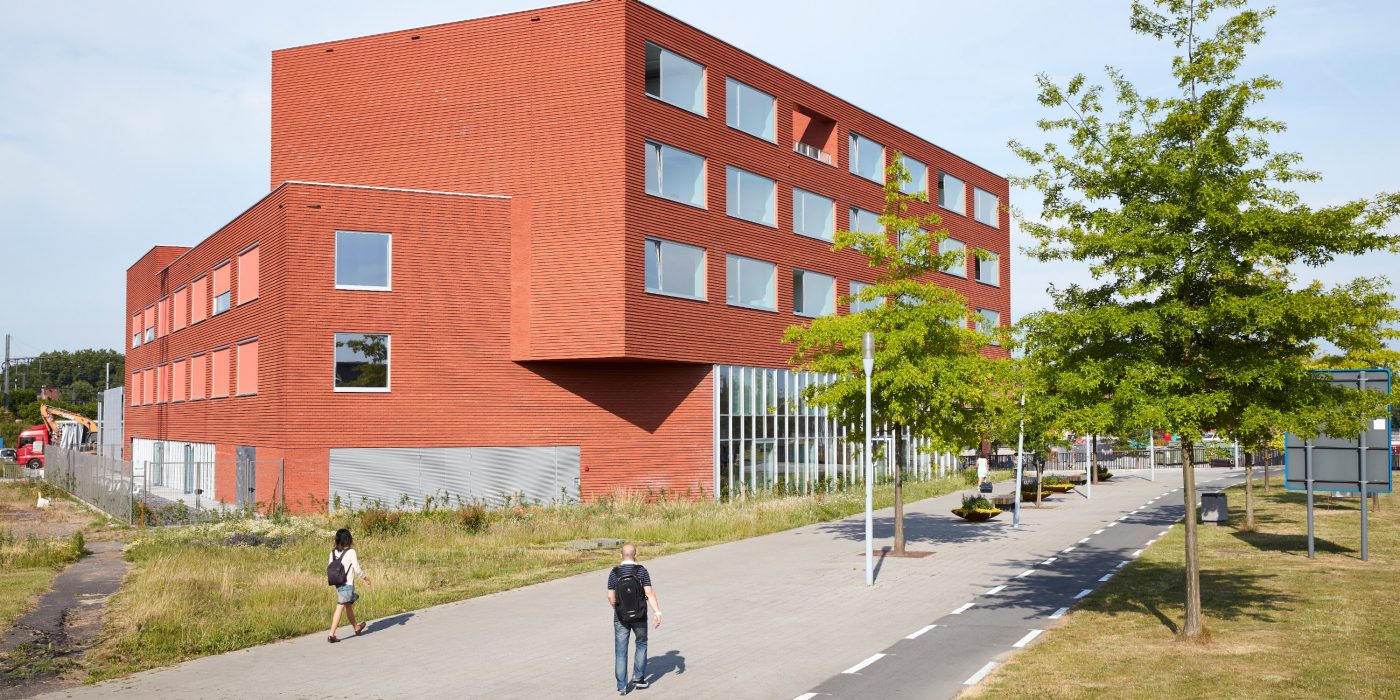 Reference photo new construction education in Kortrijk