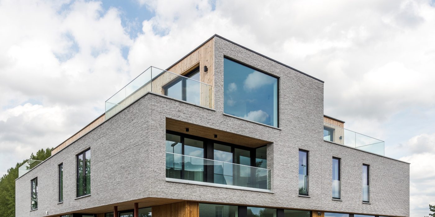 Reference photo new construction office and apartment in Haaltert