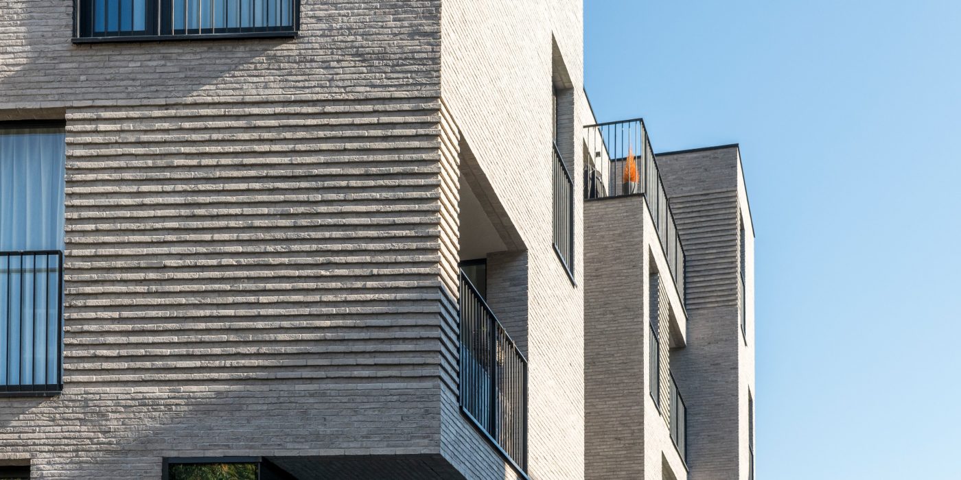 Reference photo new construction apartment and commercial space in Elsene