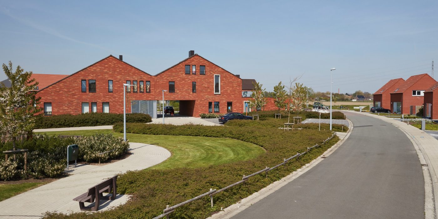 Reference photo new construction multi family in Waregem