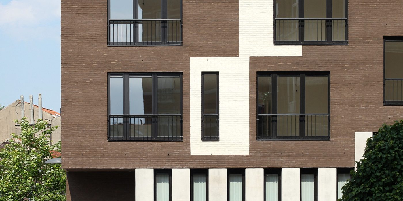 Reference photo new construction healthcare and apartment in Schaarbeek