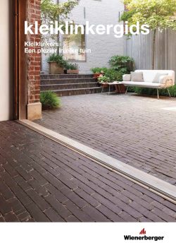 Commercial brochure clay pavers NL