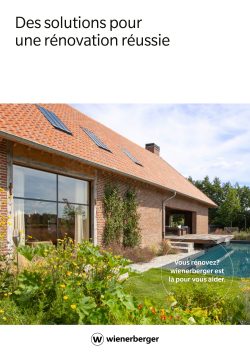 Brochure with renovation projects