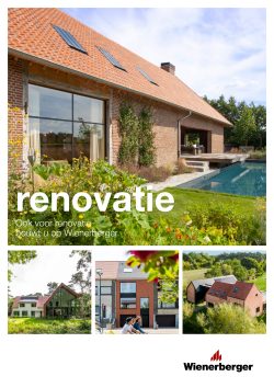 Brochure with renovation projects