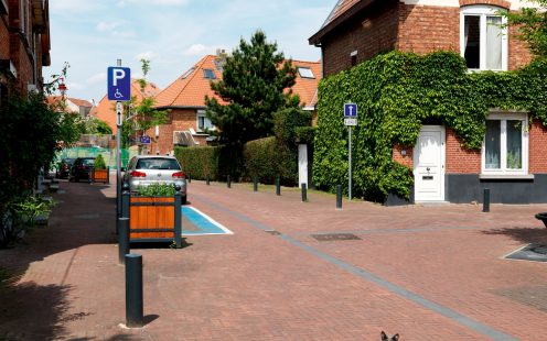 Infrastructure d'aménagement paysager à Etterbeek