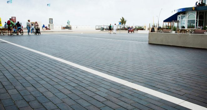 Infrastructuur landschapsarchitectuur in Oostduinkerke