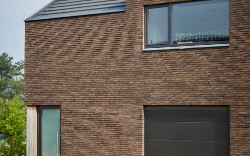 Nouvelle construction maison familiale et appartement à Renaix