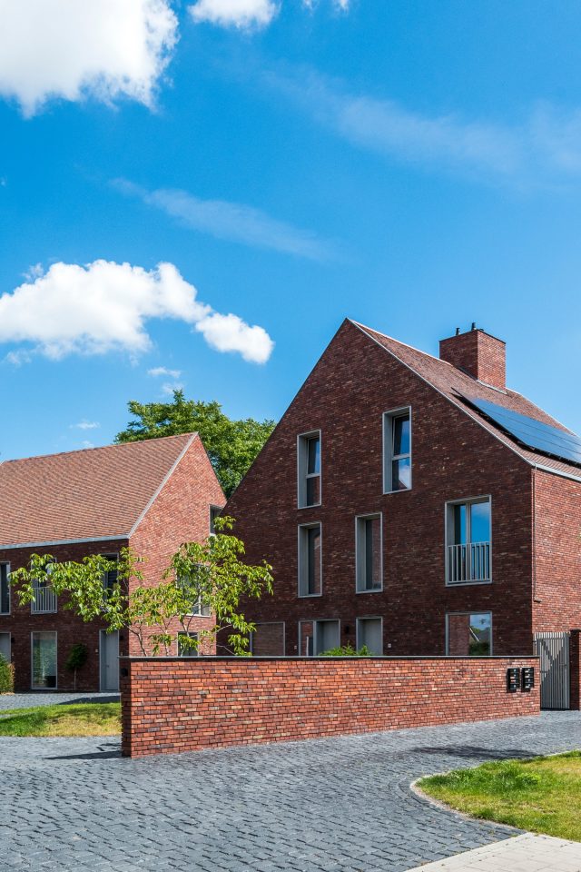 Nouvelle construction maisons familiales à Wondelgem