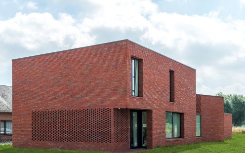 Nouvelle construction maison familiale et le bureau du docteur à Keerbergen