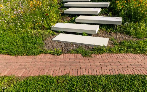 Private landschapsarchitectuur in Melden 