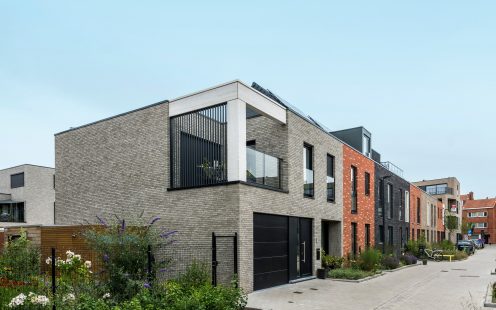 Nouvelle construction maisons familiales à Gent