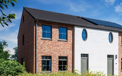 Nieuwbouw 2 gezinswoningen in Handzame