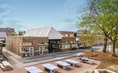 Nouvelle construction école à Merchtem