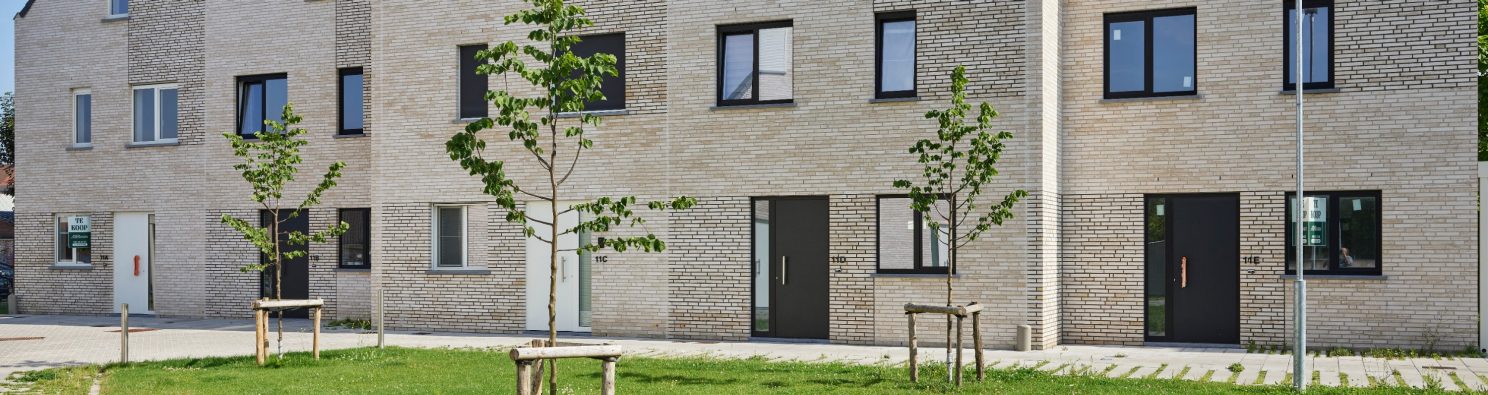 Nouvelle construction maisons familiales à Roeselare