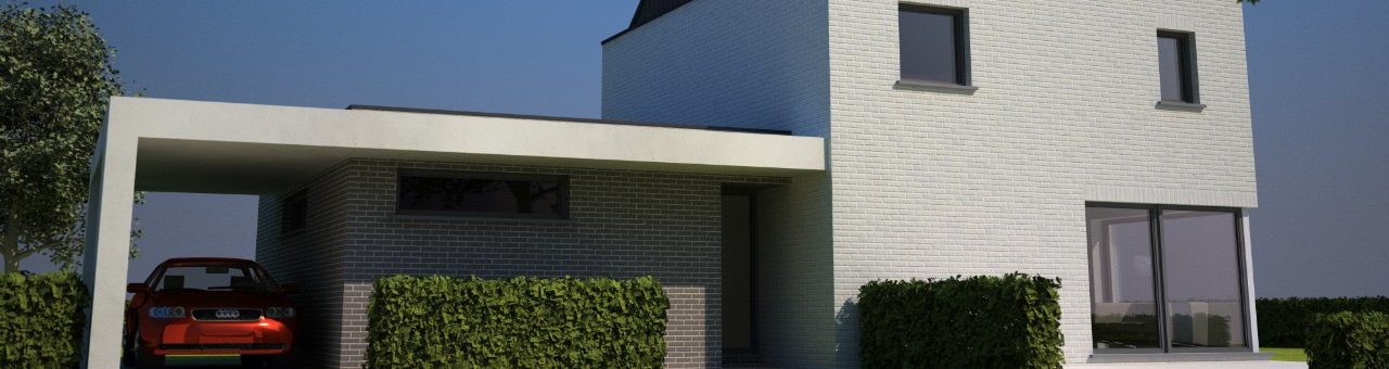 Project Bottelare: massive construction with ceramic materials which meets the passive standards
