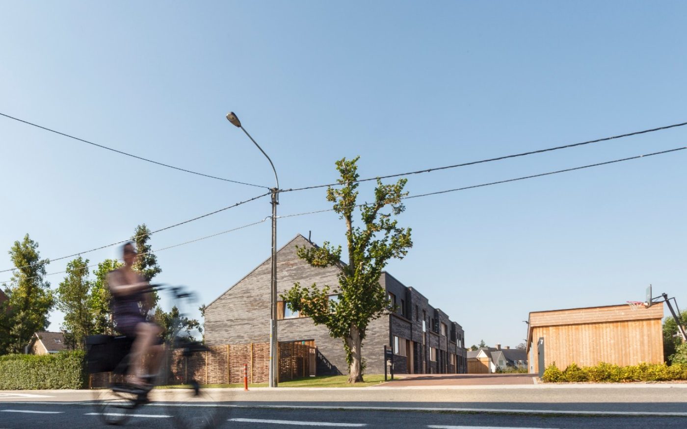 Entrance of Duurzame Wijk Waregem 