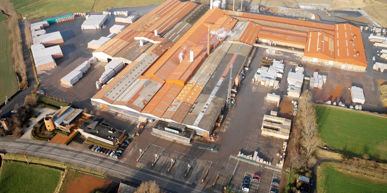 Air photo of plant Zonnebeke