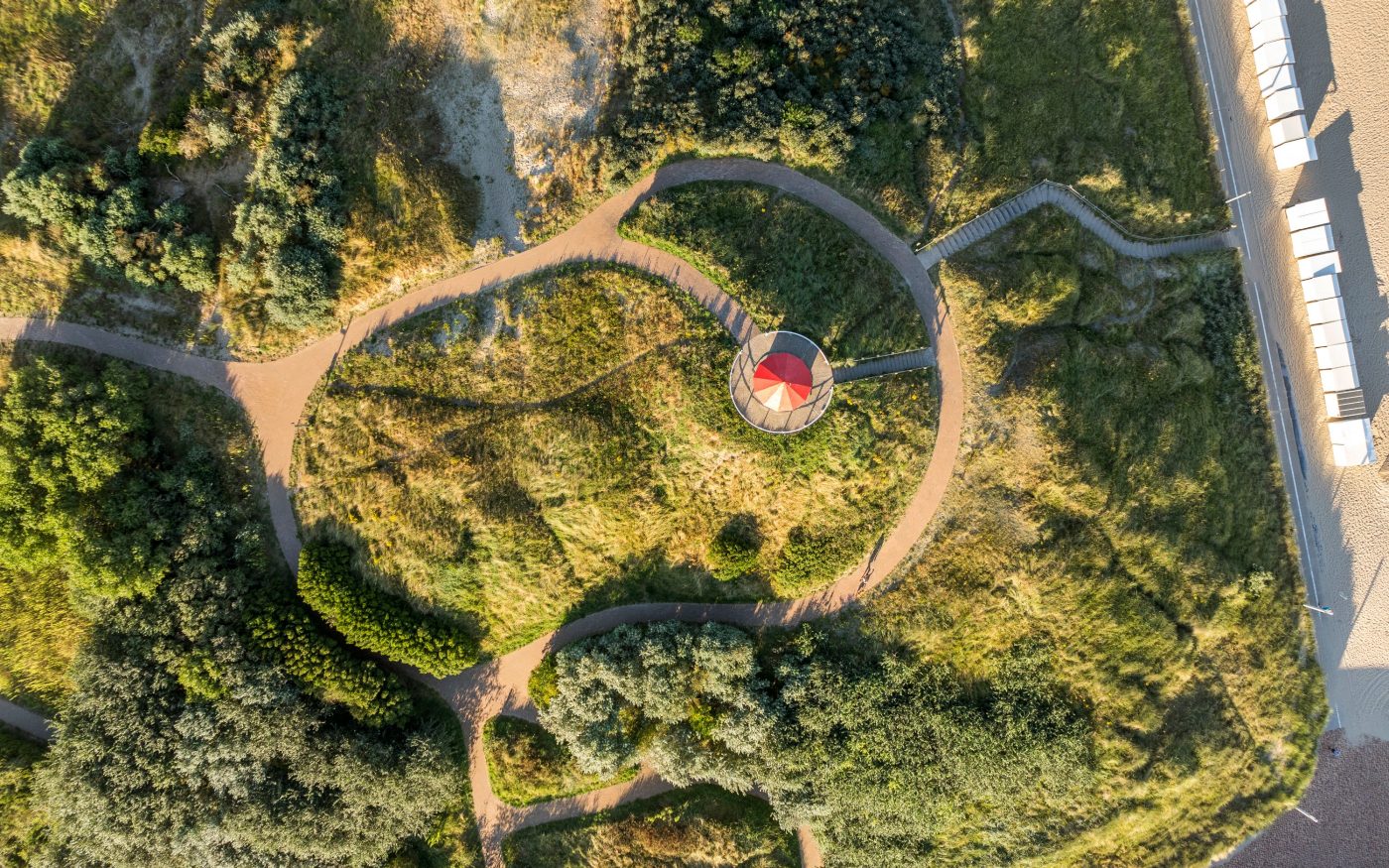 Reference photo infrastructure landschaping in Wenduine